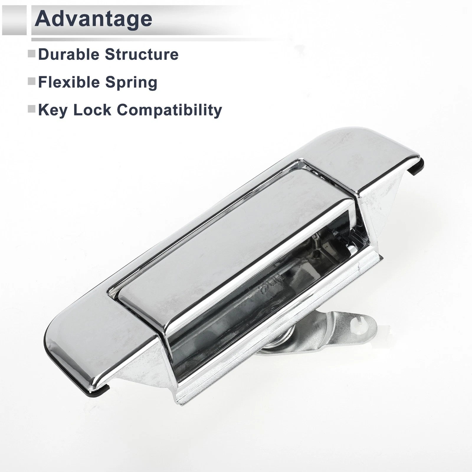 Exterior Door Tailgate Handles for Toyota Pickup (1989–1995) No. 6909089101 Silver Tone
