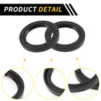 Set of 5 Oil Seal Ring for Rotary Shaft 40x56x7mm NBR Rubber