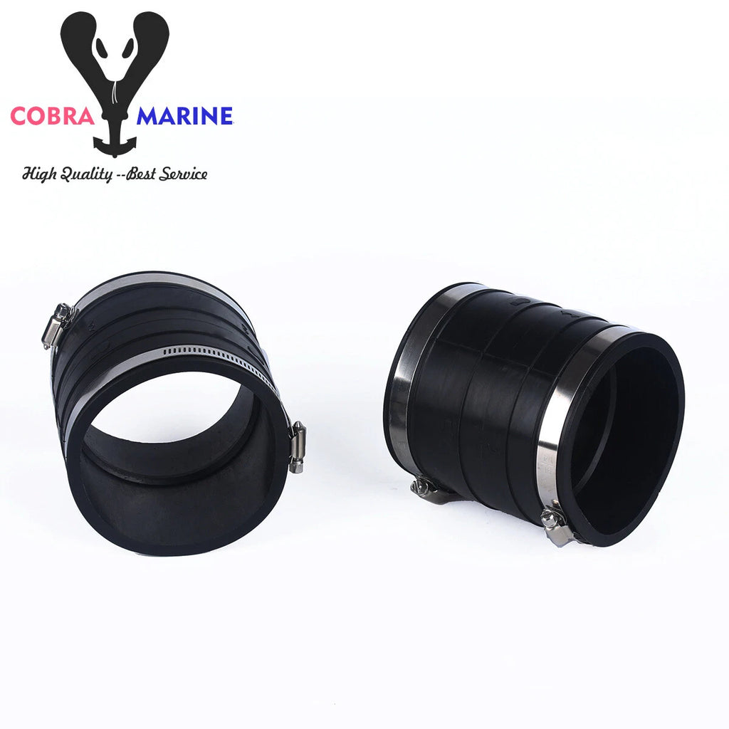 Exhaust Hose Bellows for OMC Volvo Penta 4.3 5.0 5.7 (Upper Lower Rubber)
