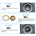 Push Start Button Cover Kit for Dodge Charger Challenger (2015–2023)