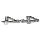 3D Rear Tailgate Emblem Badge Overlay Decal for Universal Cars Silver