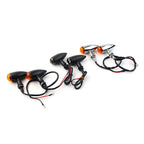 Amber LED Mini Turn Signal Lights for Cruiser Chopper (Custom)