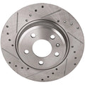 Rear Brake Disc Rotors for Audi A4 A5 A6 A7 Q5 (2010–2020)