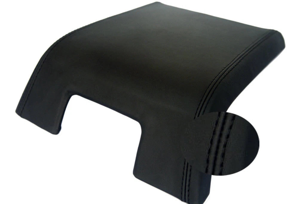 Center Console Armrest Cover for Lincoln Navigator (2007–2017) Black Leather