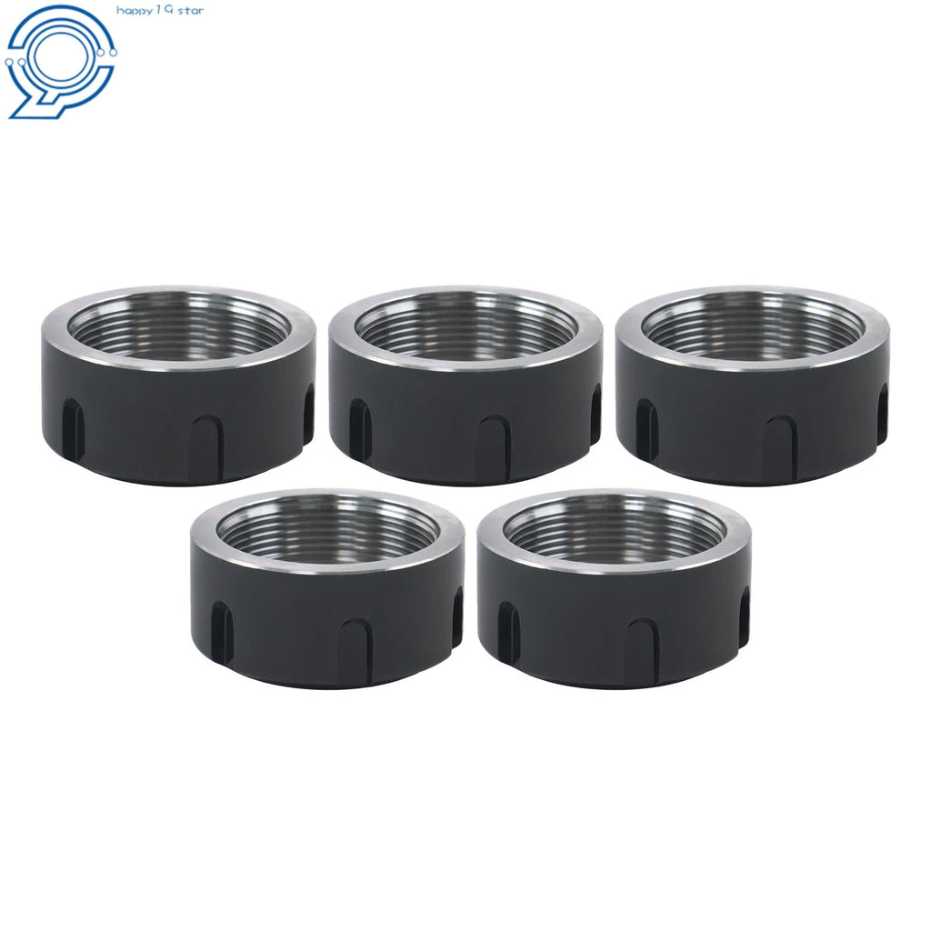 Set of 5 ER32 Nuts for CNC Milling Clamping