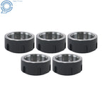 Set of 5 ER32 Nuts for CNC Milling Clamping
