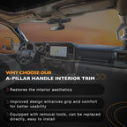 A Pillar Grab Handle for Ford F-250 F-350 F-450 F-550 (2011–2016) BC3Z-2503599-AC