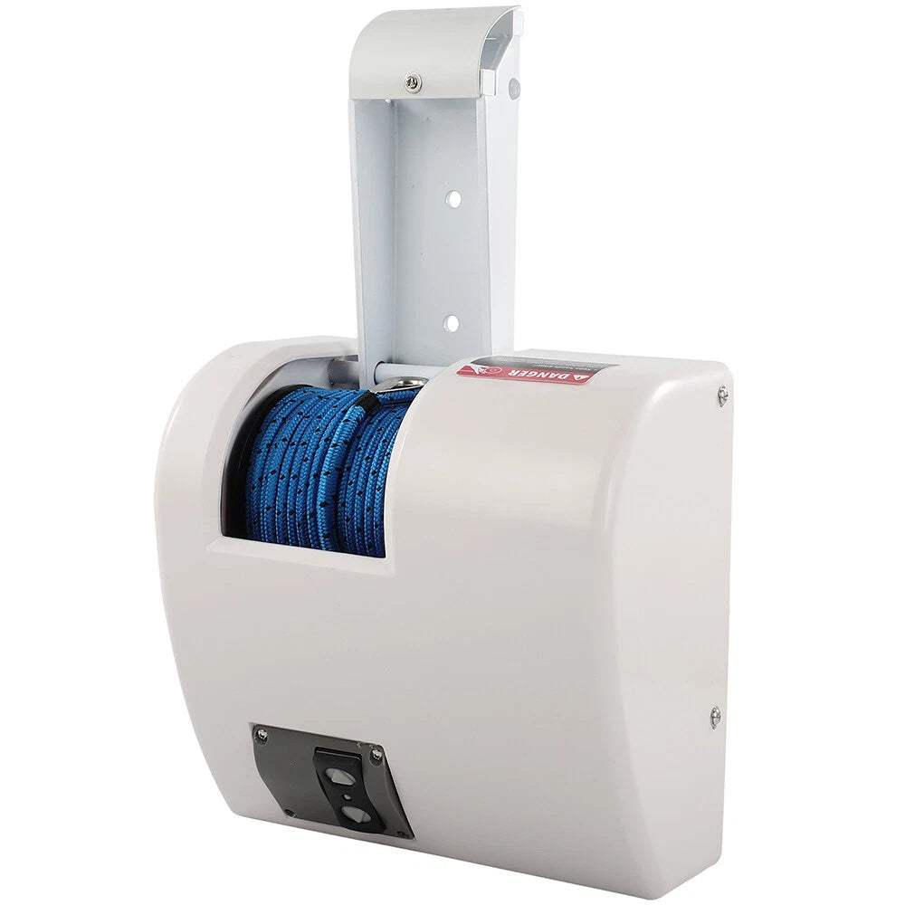 Electric Anchor Winch 35 LBS for Boat with Wireless Remote Control