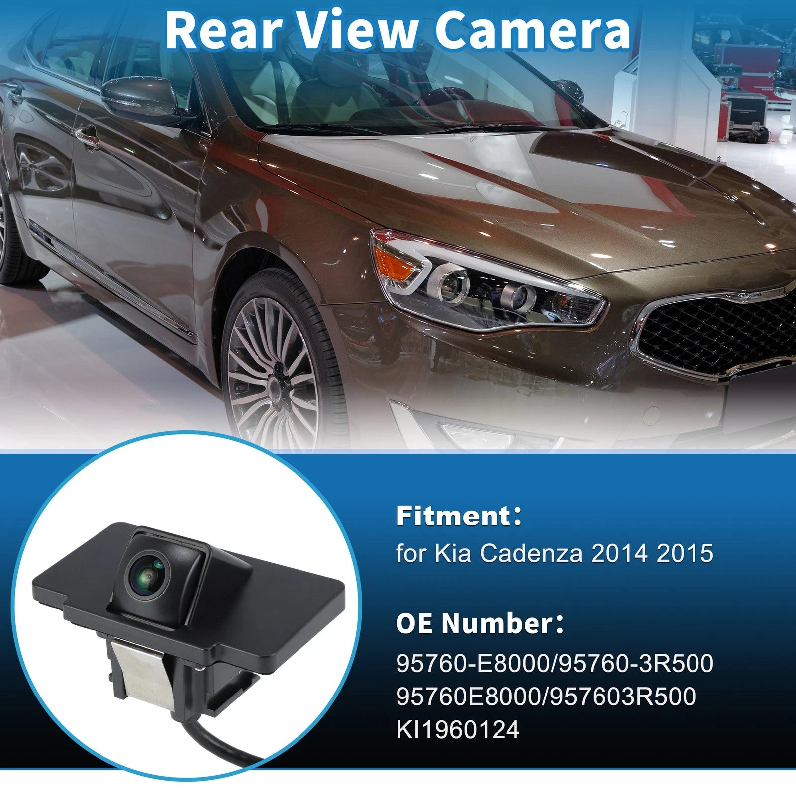 Rear View Backup Camera for Kia Cadenza (2014–2016) 95760E8000