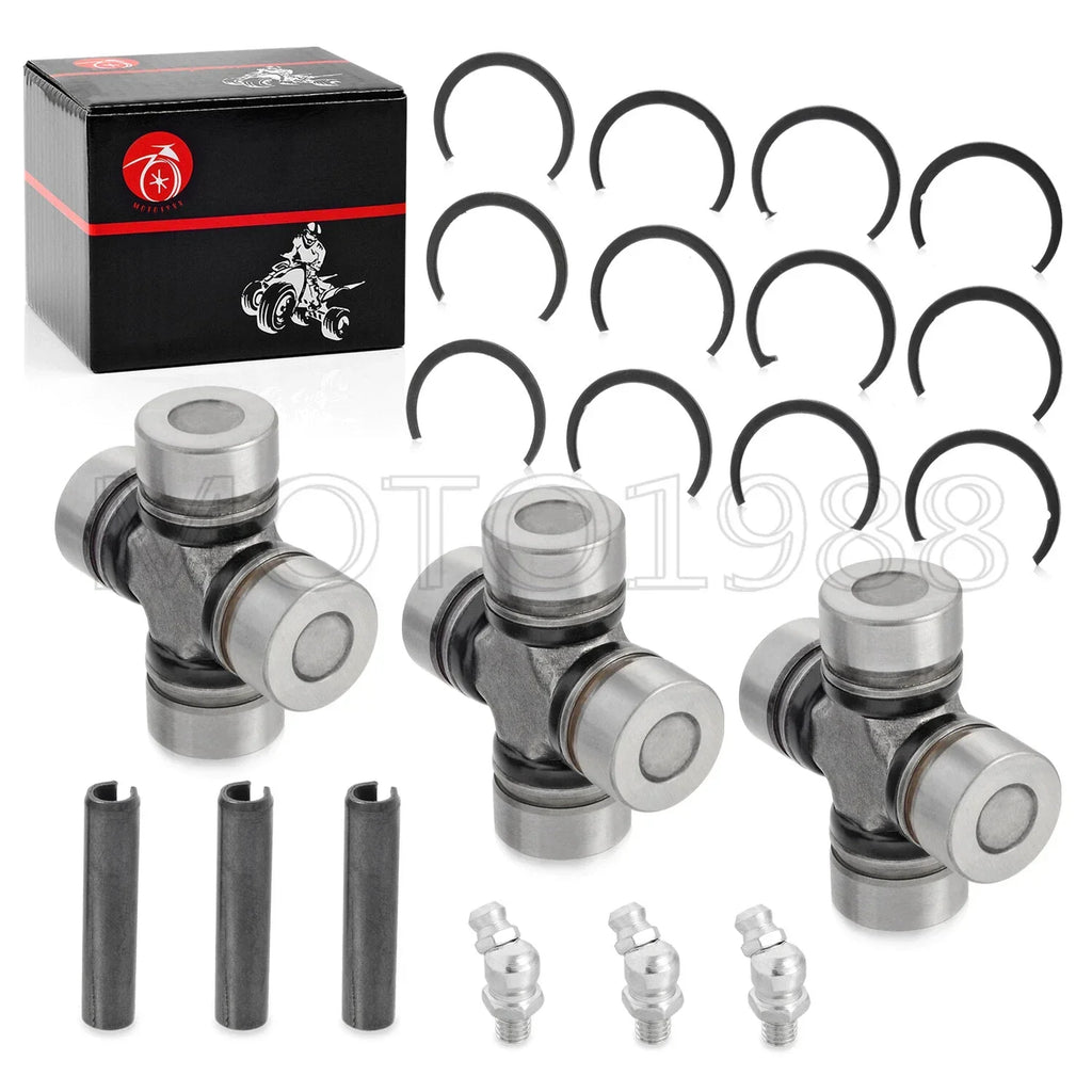 3 x Front & Rear Prop Shaft U-Joint for Polaris General 1000 (2016–2017)