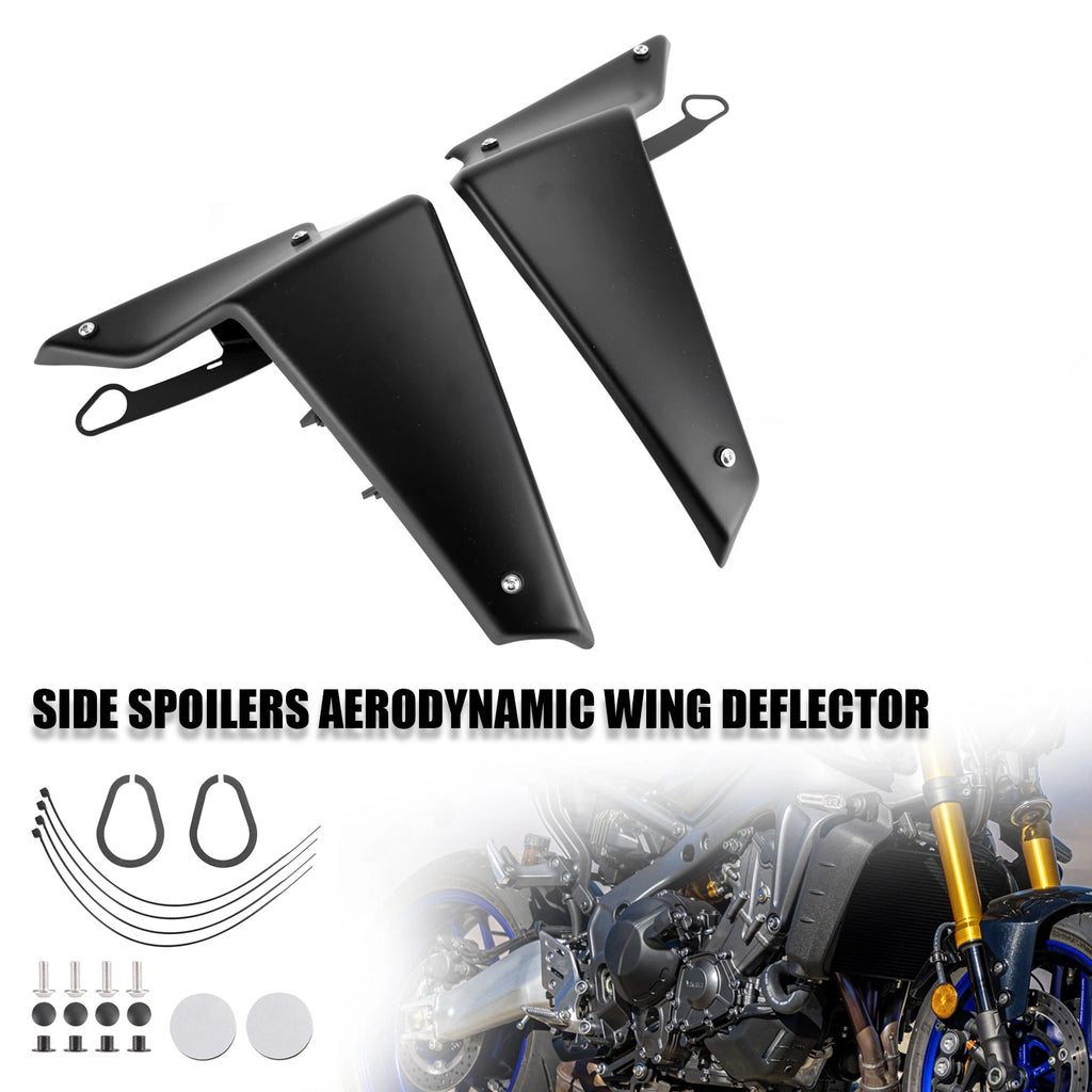 Side Spoilers for Yamaha MT-09 SP FZ09 (2021–2022) Black
