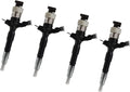 Set of 4 Fuel Injectors 23670-0L090 23670-09350 for Toyota Hilux KUN26 (2005–2015)