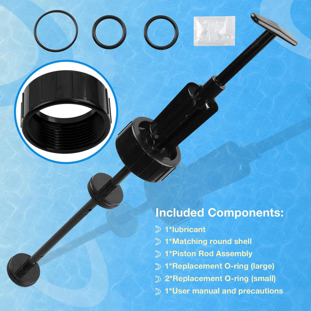 Piston Shaft Assembly for Pentair Multiport Backwash Valve (PVC)