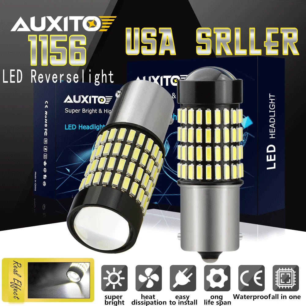 2X LED Backup Light Bulbs for Make Model (YYYY–YYYY)