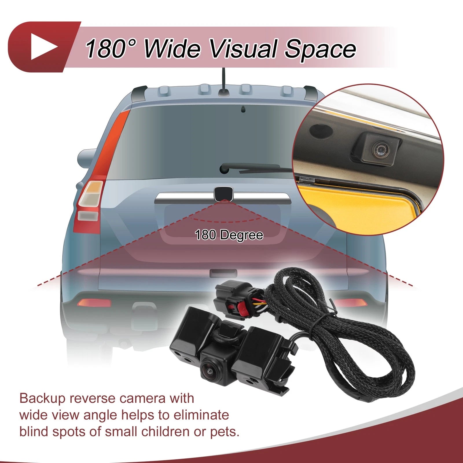 Rear View Camera for Chevrolet Silverado (2014–2023) 120-180°