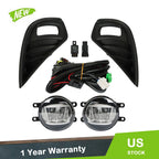 Pair LED Fog Lights for Toyota Highlander (2020–2022)