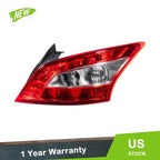 Right Side Rear Tail Light Assembly for Nissan Maxima (2009–2011) Halogen Chrome