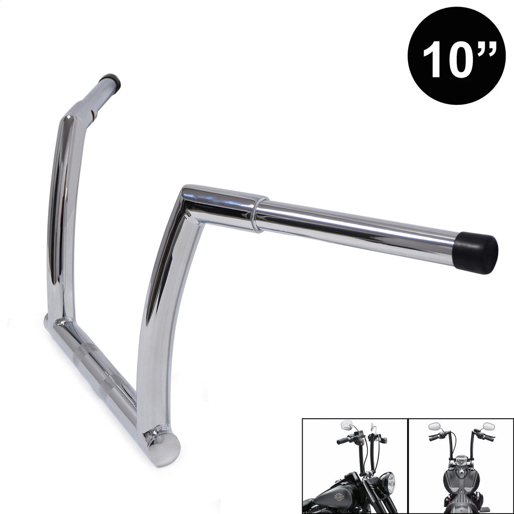 Chrome 10" Rise Ape Hanger Handlebar for Harley FLTRX FLTRXS FLTRU (2015–2020)