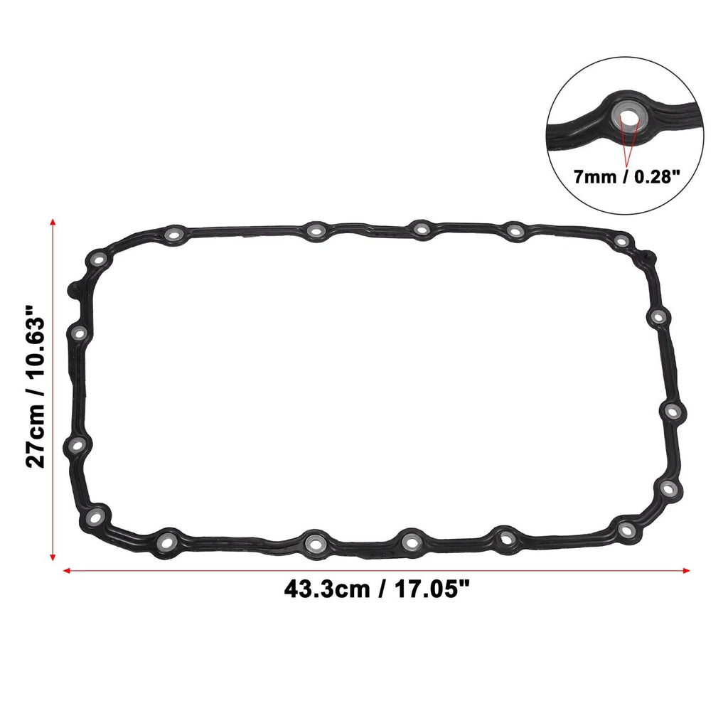 Transmission Filter Oil Pan Gasket for BMW X3 328i 128i 328xi (2004–2010)