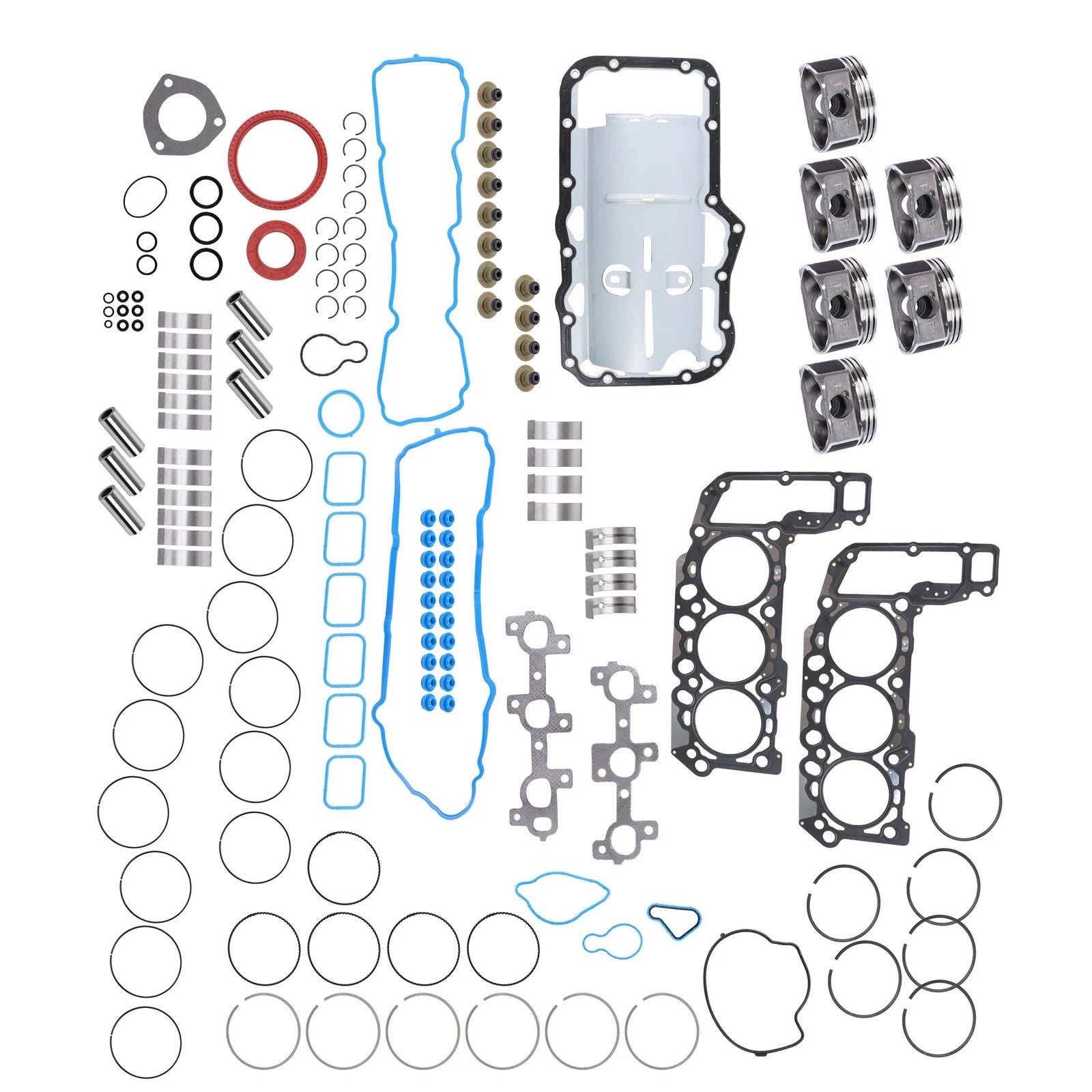 Gasket Bolt Set for Dodge Ram, Durango, Dakota, Jeep Liberty (2005–2012)