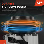 A/C Compressor with Clutch for Kia Forte Koup Forte5 (2014-2016)