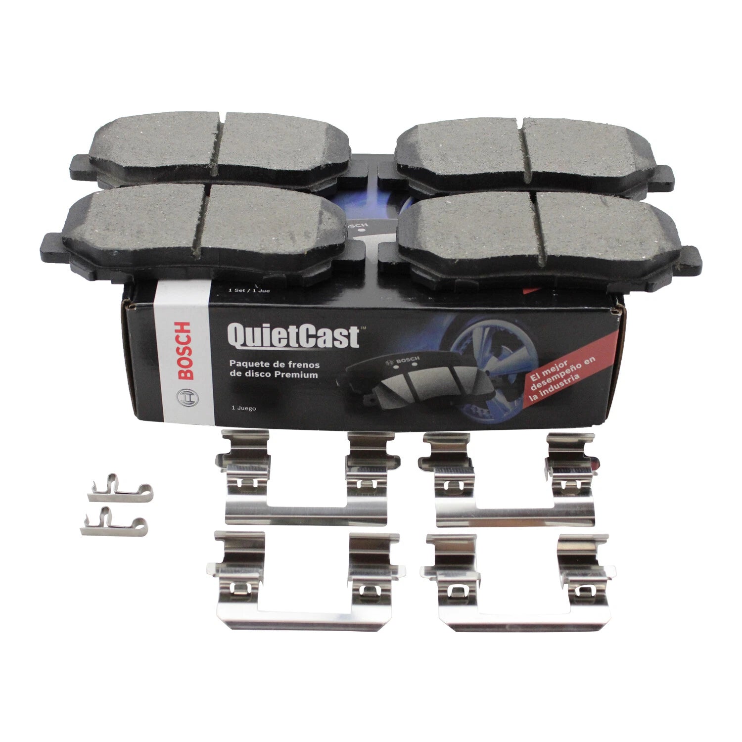 Bosch QuietCast Front Ceramic Brake Pads Set for Mazda CX-5 (2013–2020)