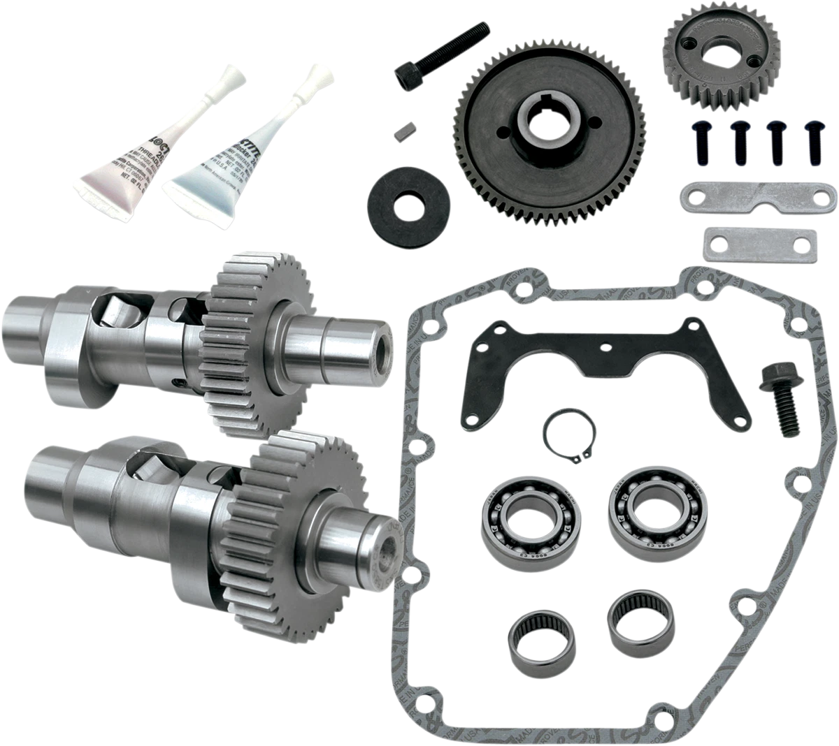 S&S Cycle Camshaft Easy Start 640 Gear Drive for Twin Cam (1999–2006)