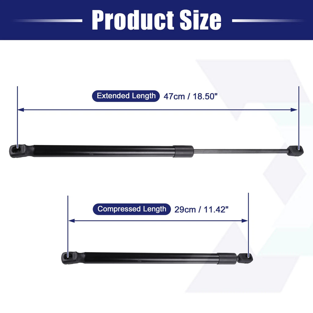 2X Rear Hatch Liftgate Gas Struts for Audi C6 Estate (2005–2011)