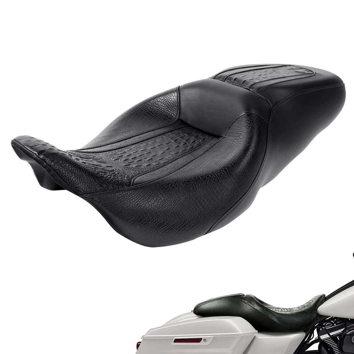 Driver Passenger Seat for Harley Touring Road Glide (2009–2023)