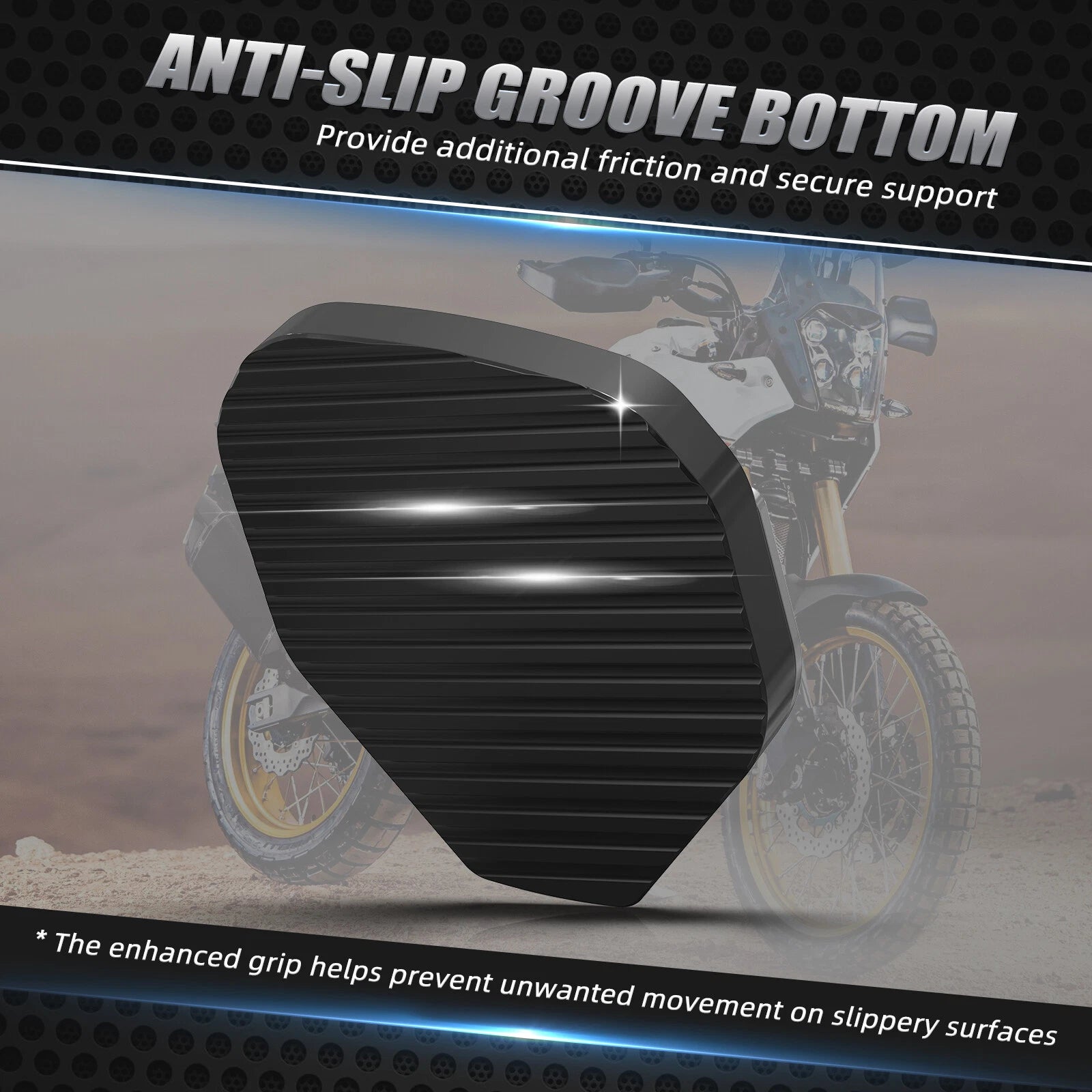Kickstand Extension Plate for Yamaha Tenere 700 (2019–2023)
