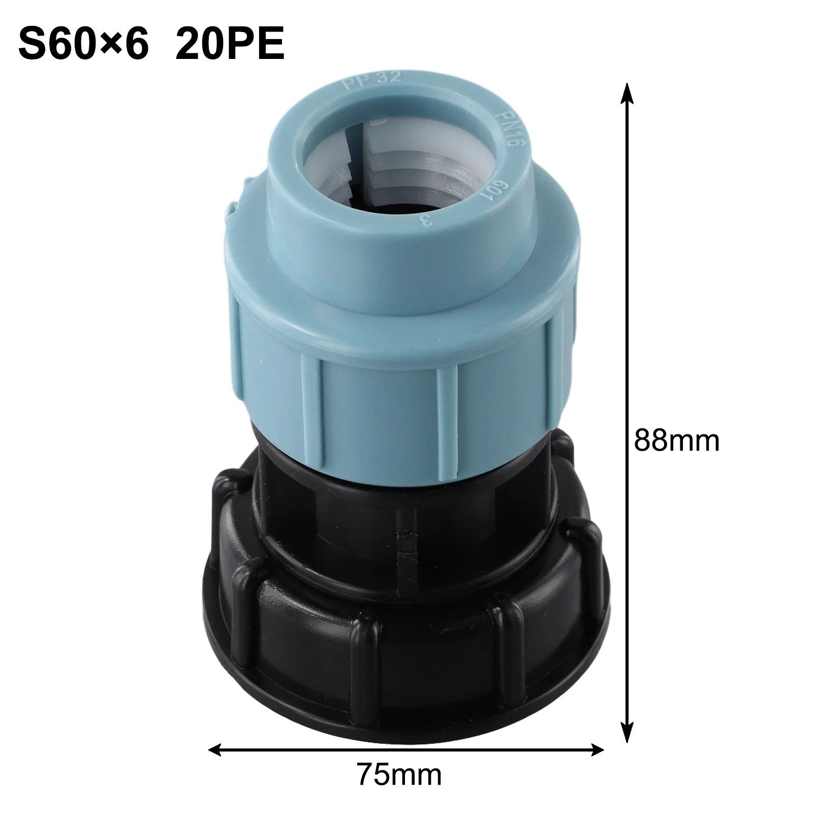 IBC Tank Connector for Agriculture and Water Transportation