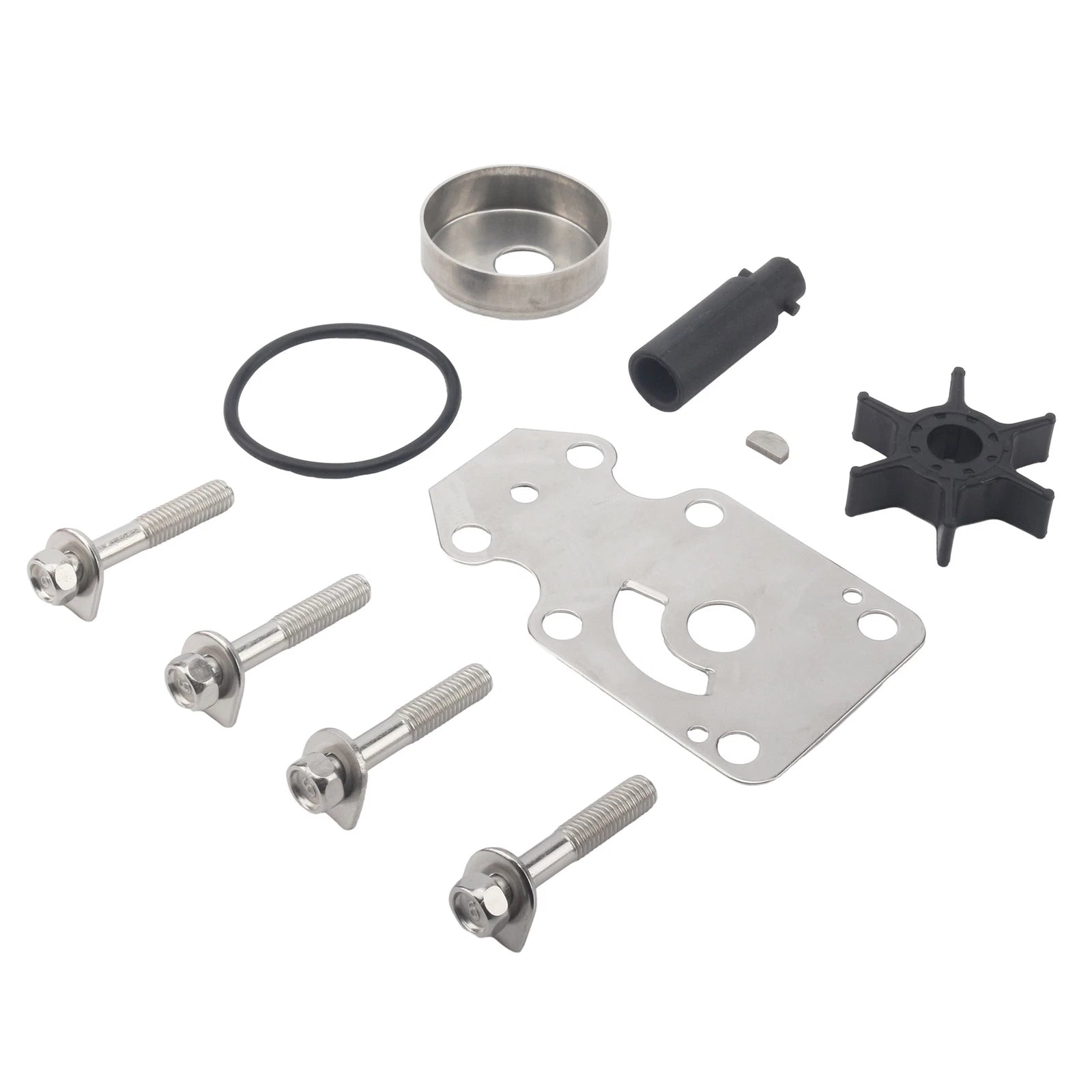 Water Pump Repair Kit for Yamaha 4 Stroke 8 9.9 HP Outboard Motor (1996–2023)
