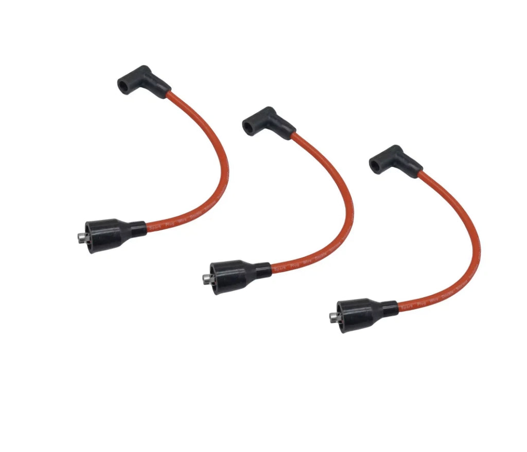 3X 12" Spark Plug Wire for Mercury Mariner 40/150-200 HP (1970–1988) 813715A1 90816A25