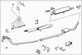 Damping Pad for Mercedes-Benz W123 W114 (1976–1985)