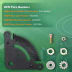 Steering Sector & Pinion Gear Kit for John Deere D130 D140 D150 D160 (2010–2015)
