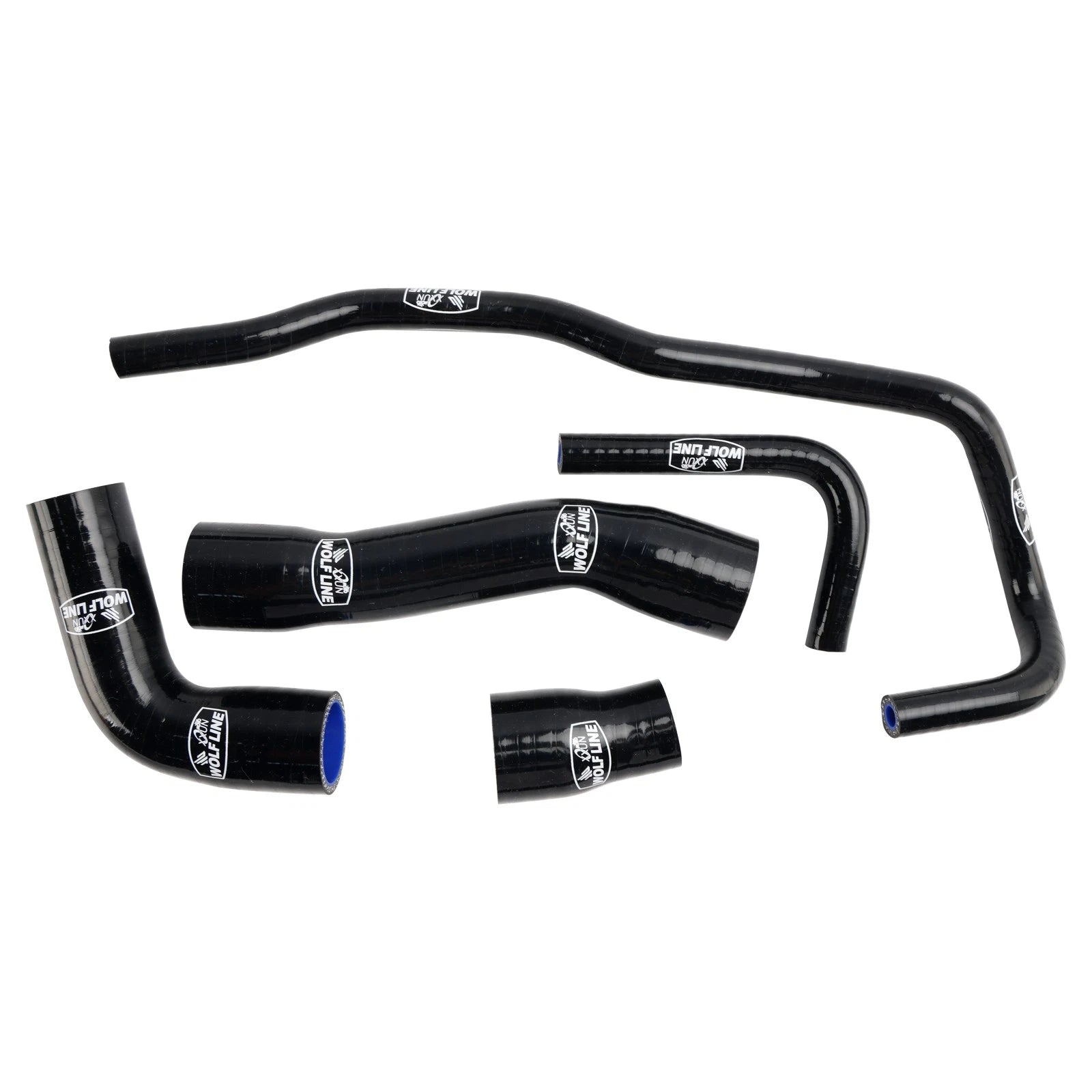 Silicone Radiator Coolant Hose Kit for BMW S1000RR (2019–2023) Black