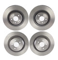 Set of Front & Rear Disc Brake Rotors for Mercedes-Benz ML430 ML500 ML55 AMG
