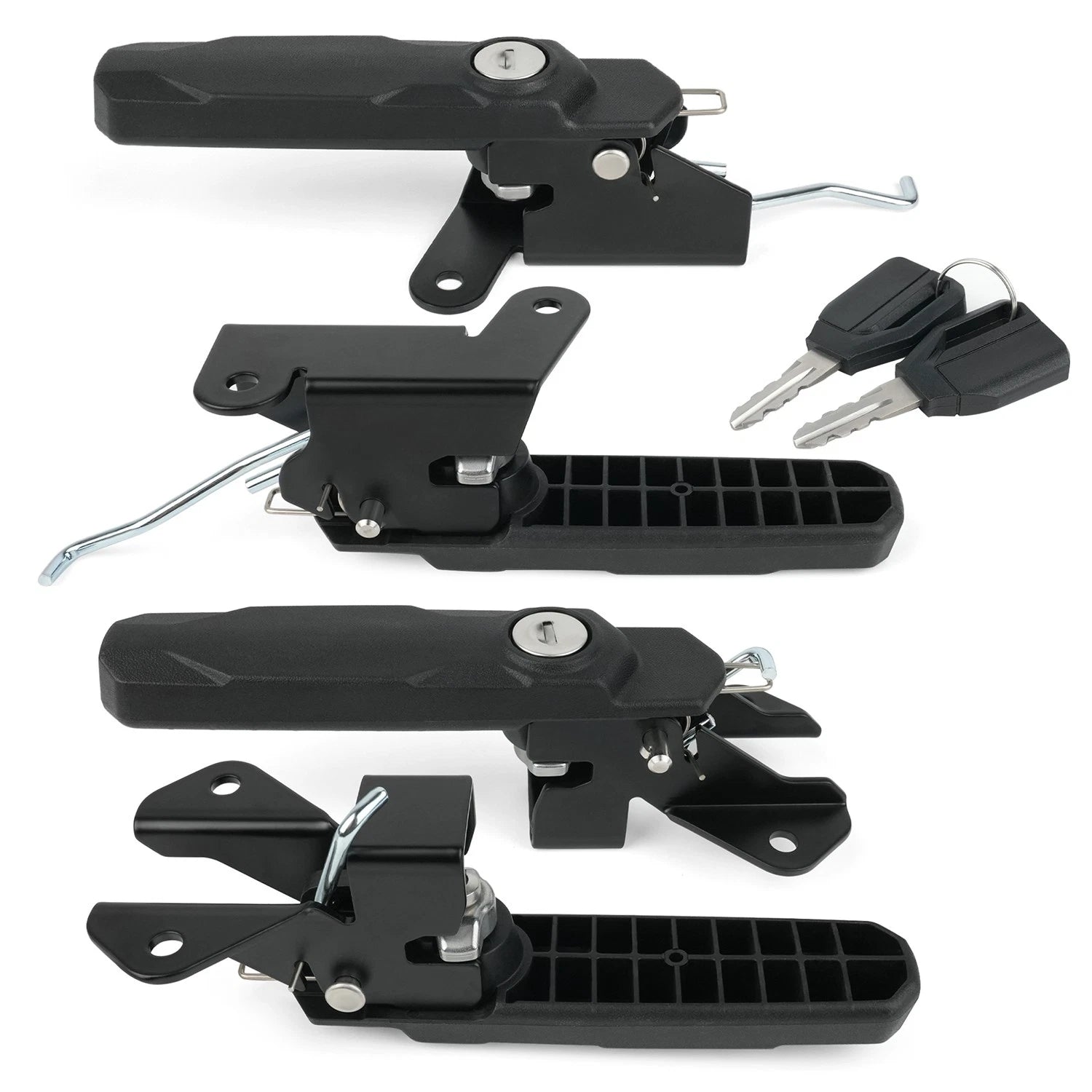 Set of 4 Door Latch Handle Barrel Locks for Can-Am Defender MAX (2016–2023)