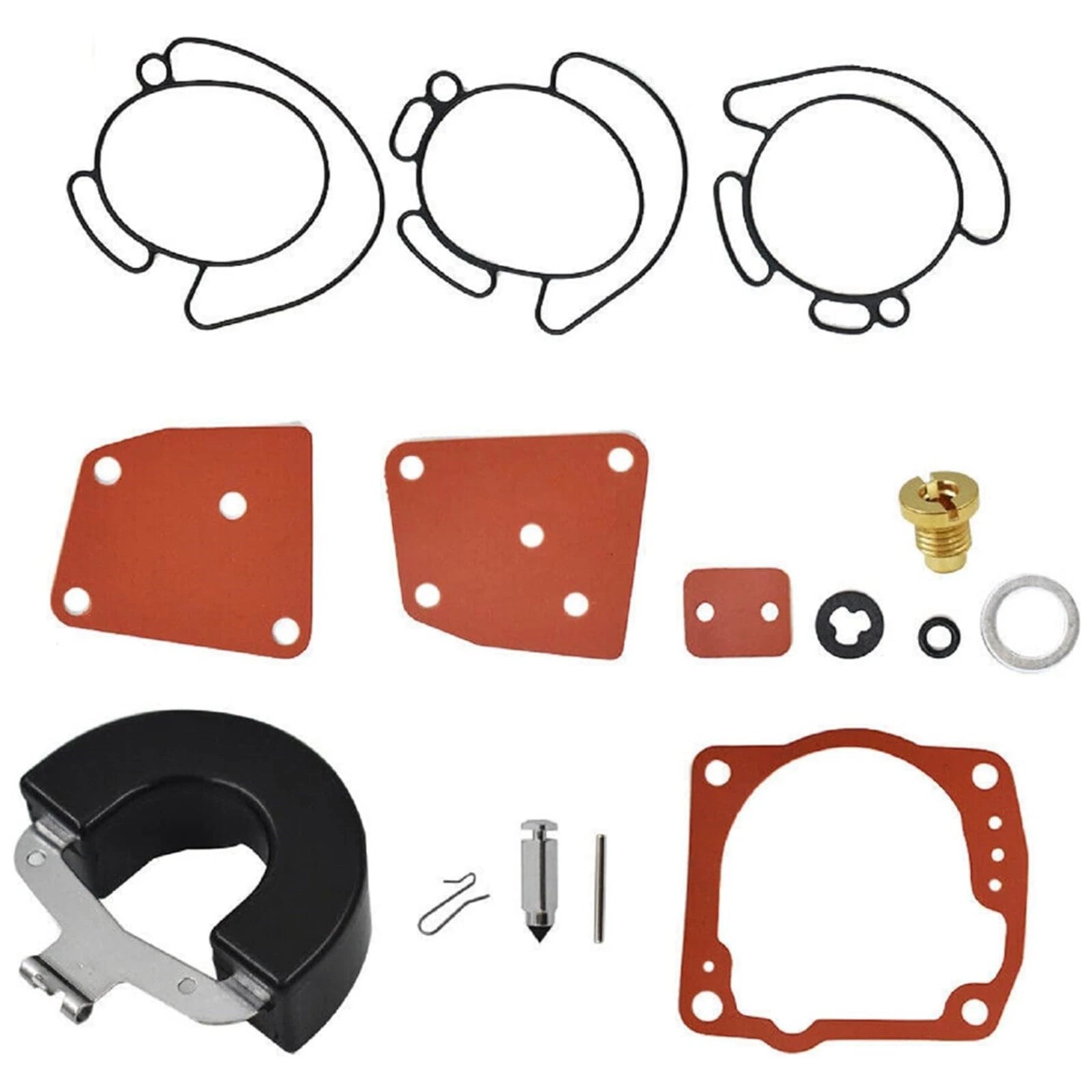 Carburetor Rebuild Kit for Johnson Evinrude V4 V6 90-175 HP