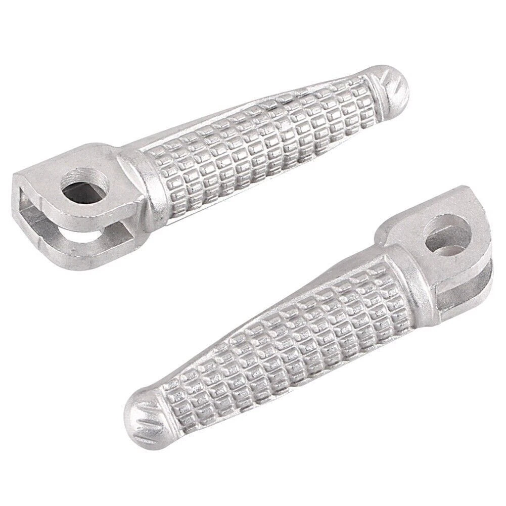 Set of 2 Front Foot Pegs for Kawasaki Z1000 (2007–2013) Silver