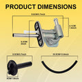 Fuel Petcock Shut Off Valve Kit for Yamaha Kodiak 400 YFM400FA (2000–2006)
