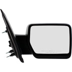 Power Mirror Set of 2 for Ford F-150 (2009–2010) Textured Black Manual Folding