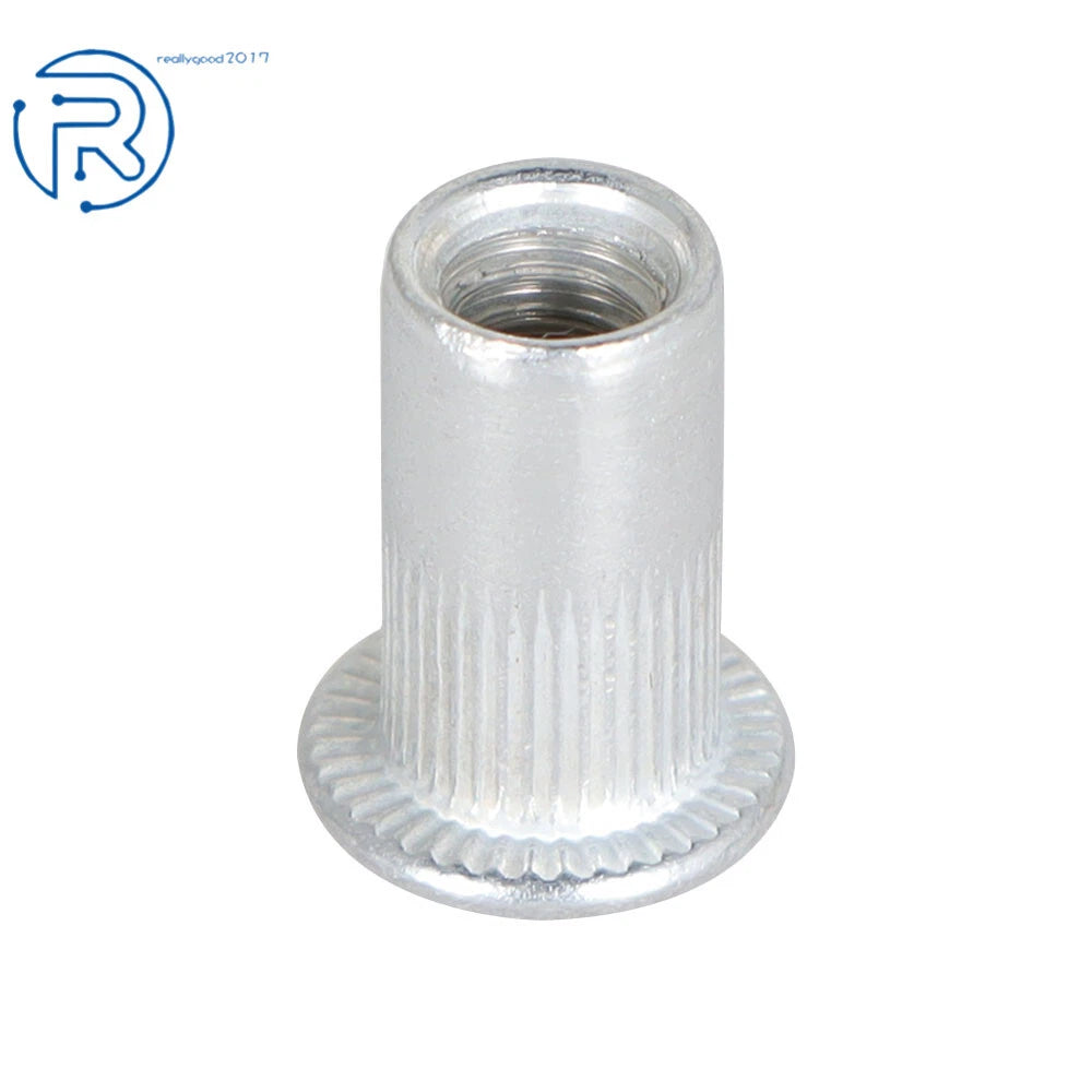 100 Pcs 10-24 Aluminum Rivet Nut for Various Applications