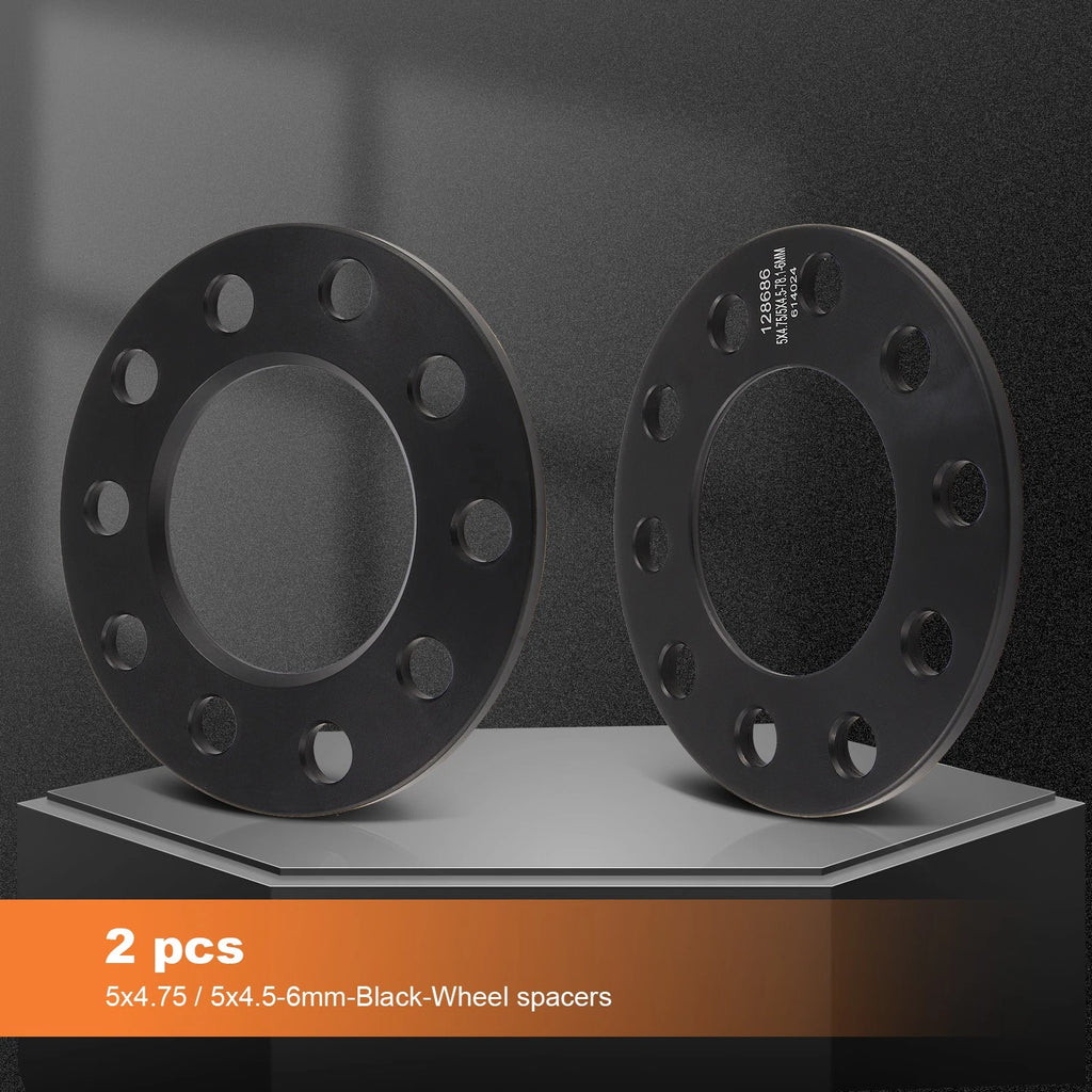 2X 5x4.75 / 5x4.5 Wheel Spacers for Honda CR-V, Infiniti Q50, Lexus IS250, Kia