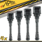 Set of 4 Ignition Coils for Nissan Rogue 2017–2019