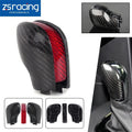 Carbon Fiber Shift Knob Gear Side Cover for VW Golf Jetta Passat