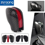 Carbon Fiber Shift Knob Gear Side Cover for VW Golf Jetta Passat