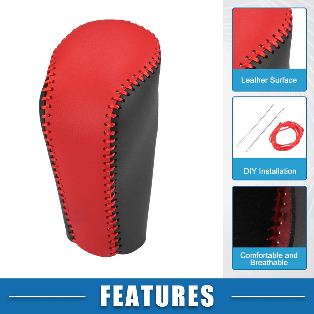 Gear Shifting Knob Cover for Mazda CX-5 (2017–2021) Red Trim