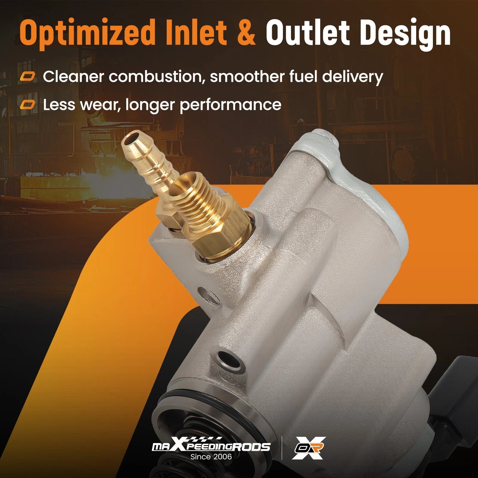 High Pressure Fuel Pump for Volkswagen Passat, CC, Touareg (2011–2018)