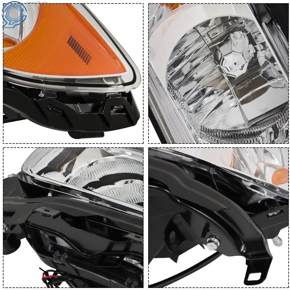 Set of 2 Headlights for Subaru Forester (2006-2008)